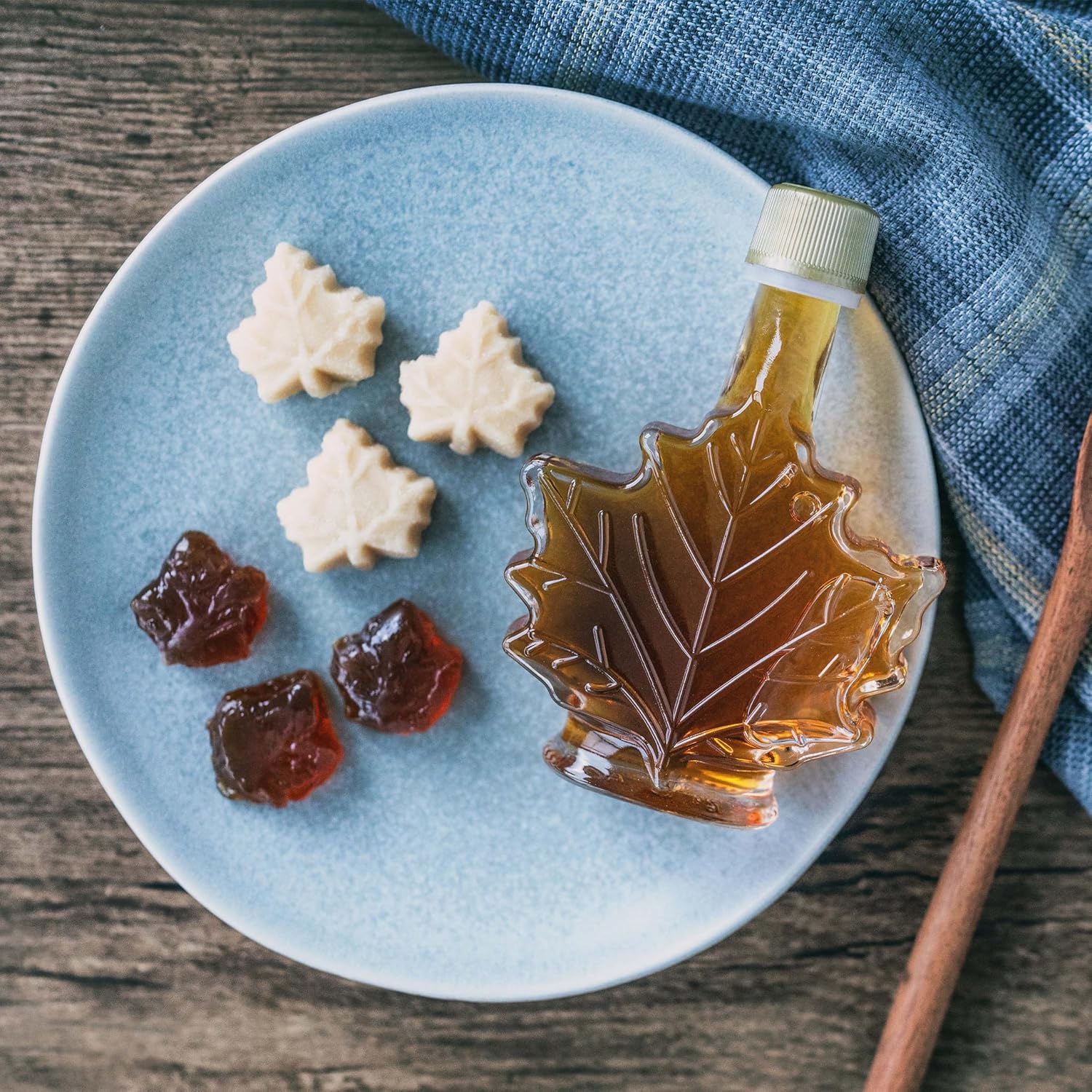 Yupik Maple Leaf Hard Candies With Pure Maple Syrup 2.2 Lb, Pack Of 1