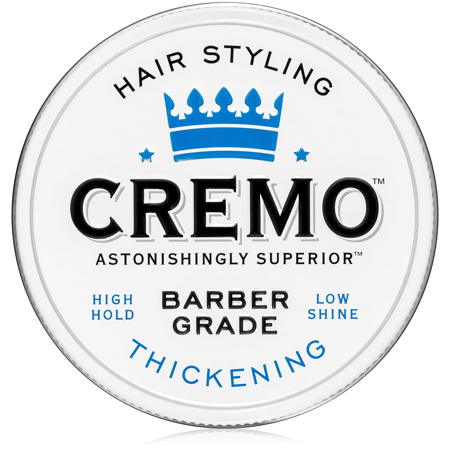 Cremo Premium Barber Grade Hair Styling Thickening Paste, High Hold, Low Shine, 4 Oz : Beauty & Personal Care