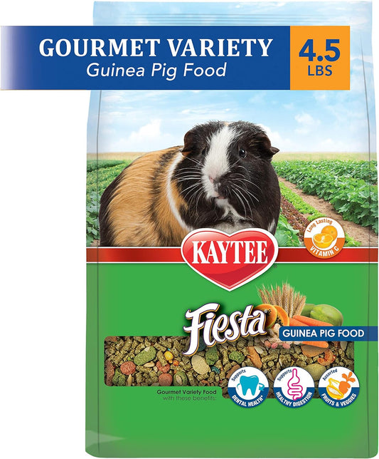 Kaytee Fiesta Pet Guinea Pig Food, 4.5 Pound