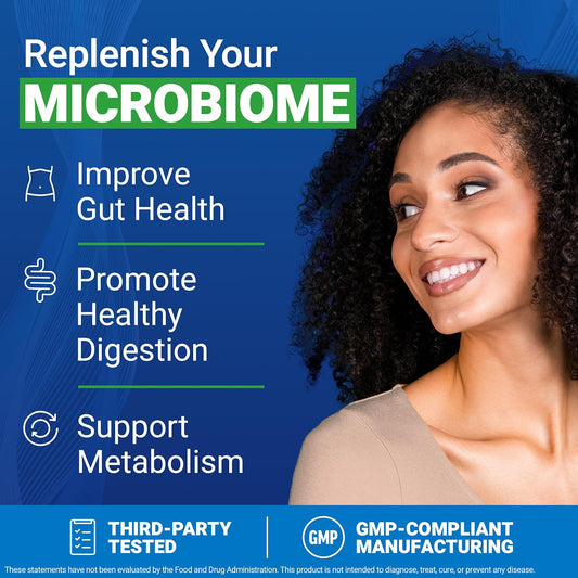 Force Factor Probioslim Akkermansia Probiotics & Postbiotics, With 1 Billion Afus Akkermansia Muciniphila, Prebiotics & Chromax Chromium, Support Lean Body Mass, Digestion & Gut Health, 60 Capsules