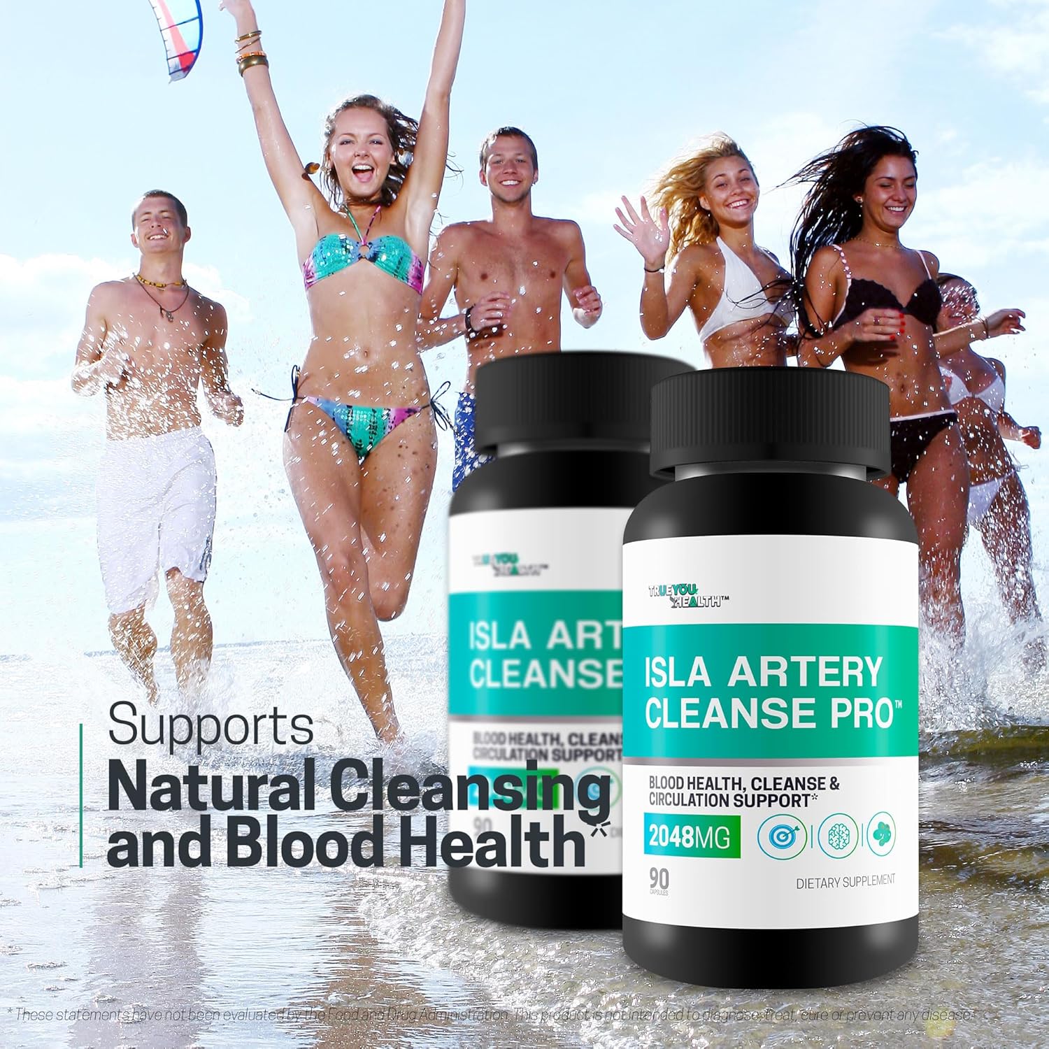 Isla Artery Cleanse Pro - Vein And Artery Cleanse Support - Our Best Blood Cleanse - Artery & Heart Healthy Support - Island Artery & Cleanse Support - Natural Island Cleanse Heart Healthy Solution : Health & Household