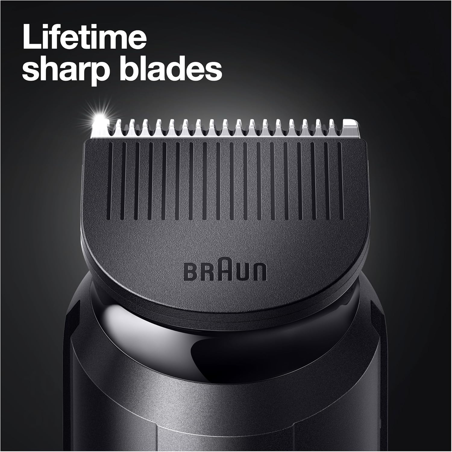 Braun Hair Clippers for Men MGK3220, 6-in-1 Beard Trimmer, Ear and Nose Trimmer, Mens Grooming Kit, Cordless & Rechargeable