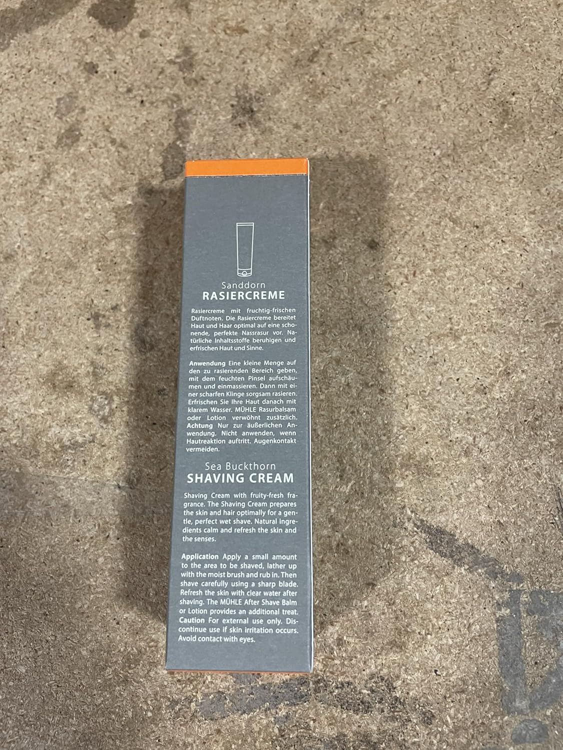 Mühle Shave Care Sea Buckthorn Shaving Cream 75Ml : Beauty & Personal Care