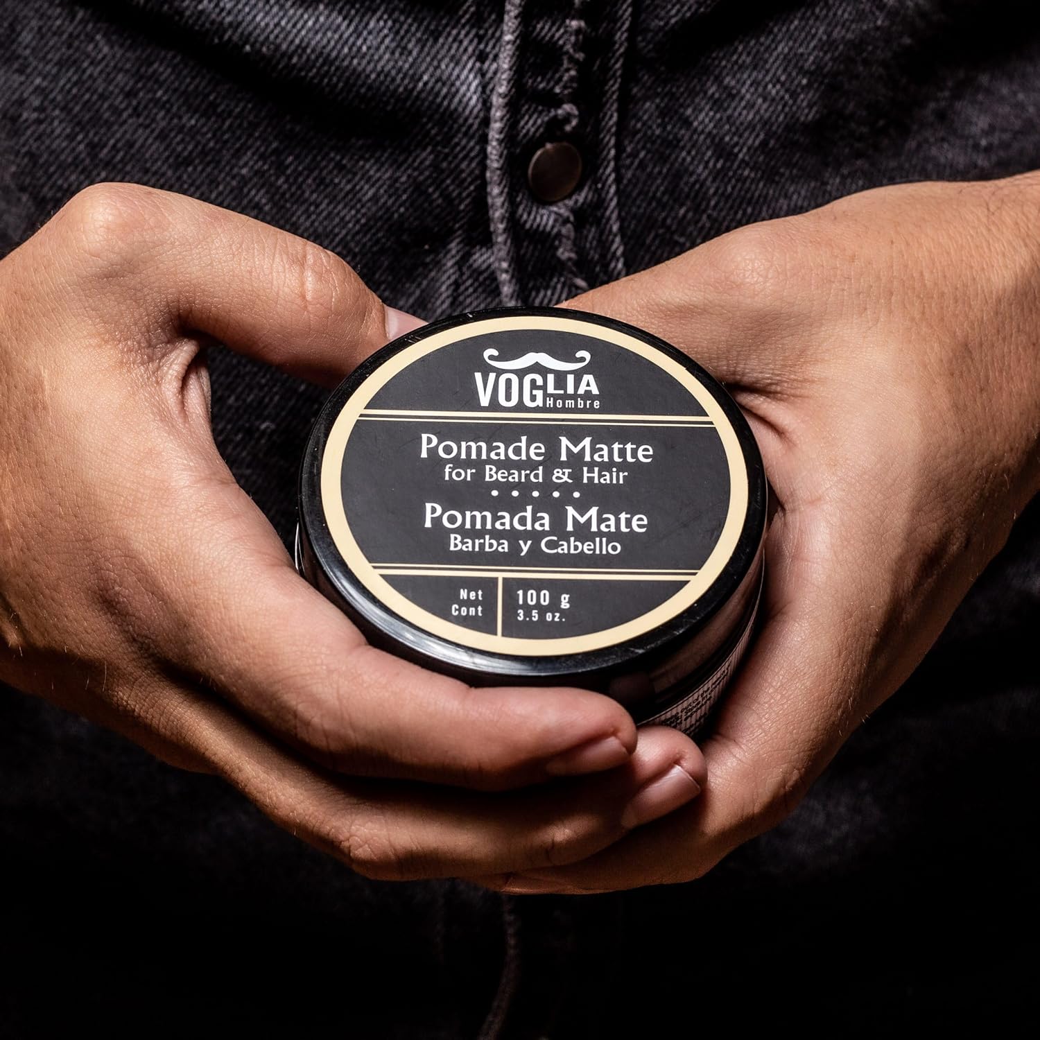 Voglia Men Pomade Matte For Beard And Hair 100G : Beauty & Personal Care