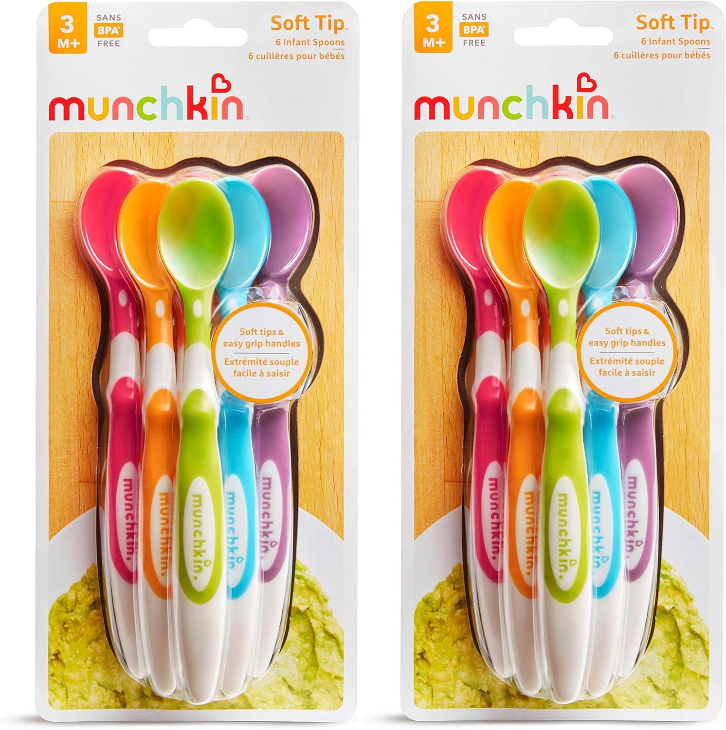 Munchkin® Soft Tip™ Baby Spoons, BPA Free, 12 Pack : Baby