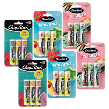 Chapstick Summer Variety Lip Balm Pack In Joyful Flavors- 0.15 Oz X 18 Sticks