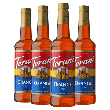 Torani Syrup, Orange, 25.4 Ounces (Pack Of 4)