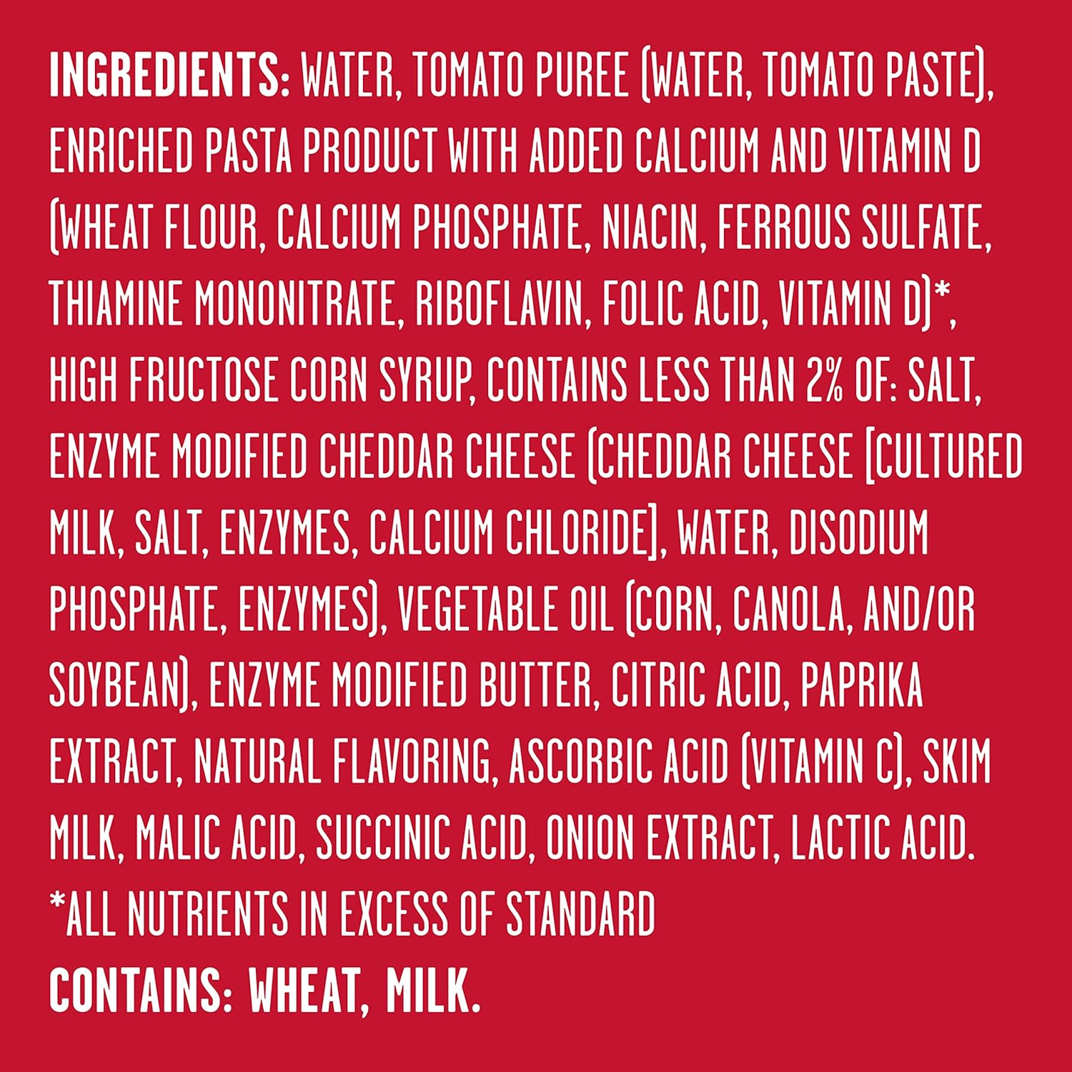 SpaghettiOs Original Canned Pasta Plus Calcium, 15.8 oz Can : Grocery & Gourmet Food