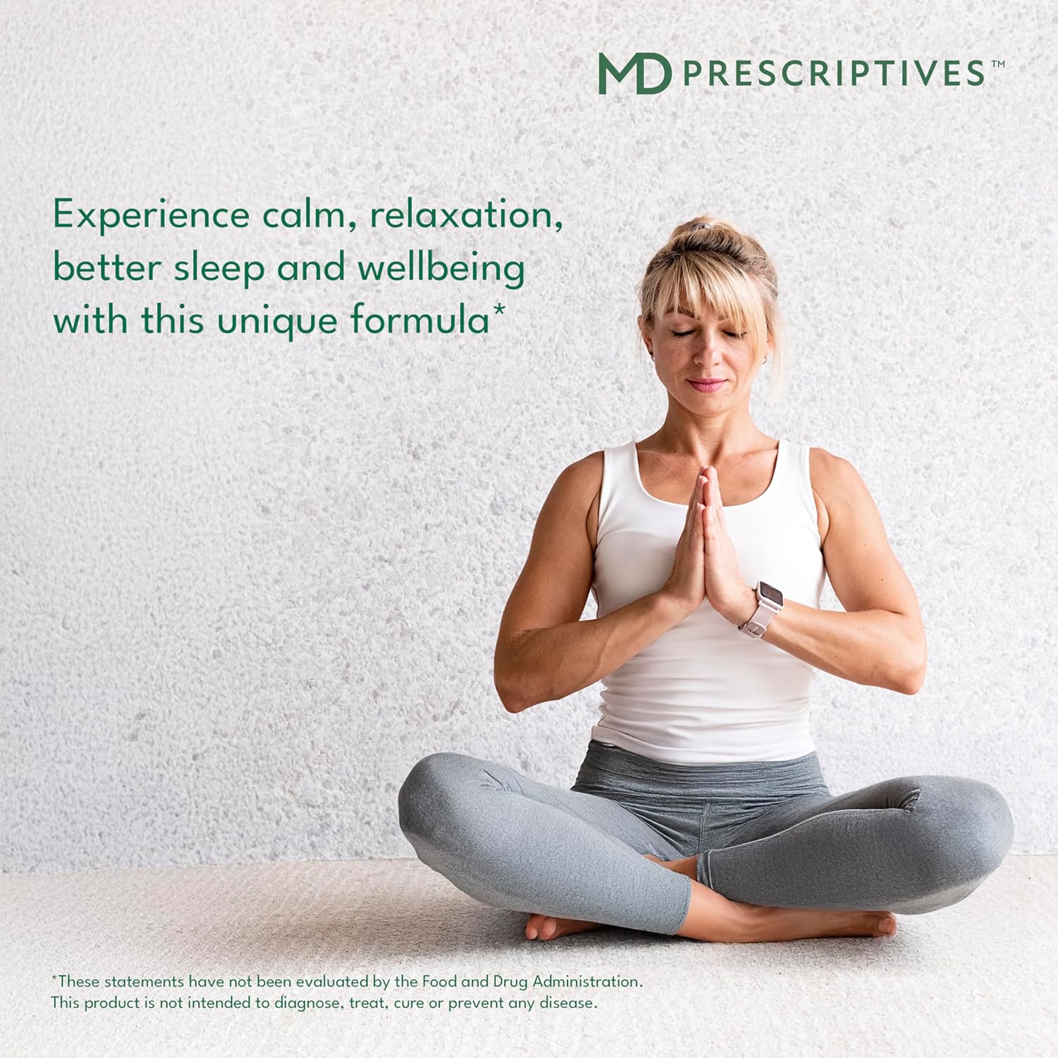 Md Prescriptives - Magnesium Md - Highly Absorbable Dietary Magnesium Supplement With Glycinate & Acetyl Taurinate - 120 Capsules : Health & Household