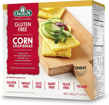 Orgran Free From Corn Crispbread 125 G (Pack Of 6)