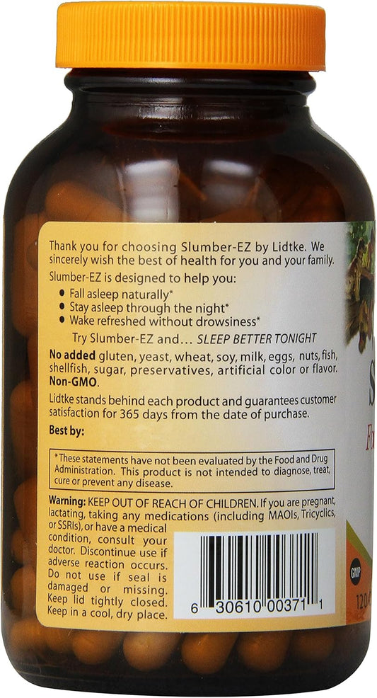 Lidtke Technologies Slumber-Ez Capsules, 120 Count