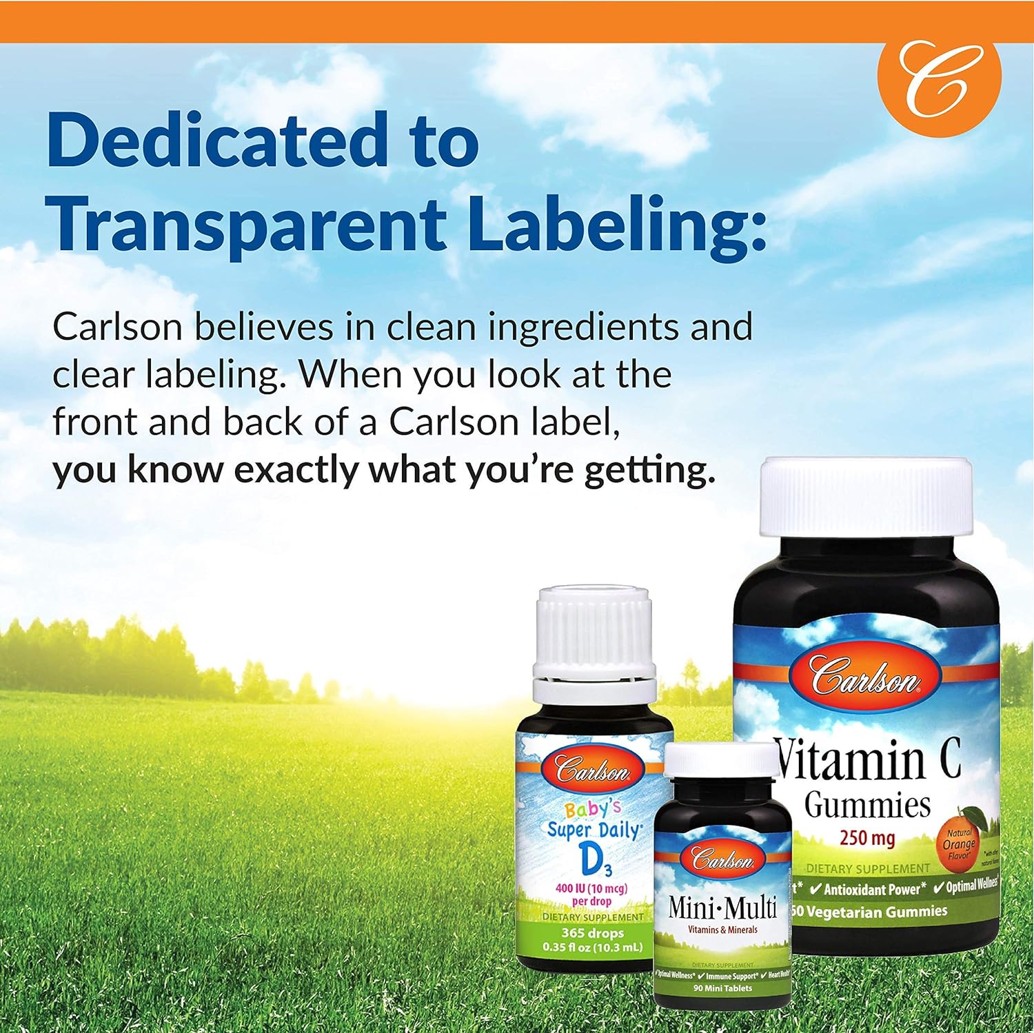 Carlson - Lutein Gummies, Vision Support, Blue Light Protection, Mango, 46 Gummies : Health & Household