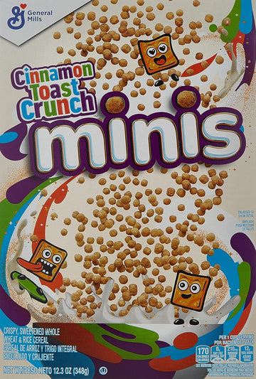 Cinnamon Toast Crunch Minis Breakfast Cereal, 12.3 OZ