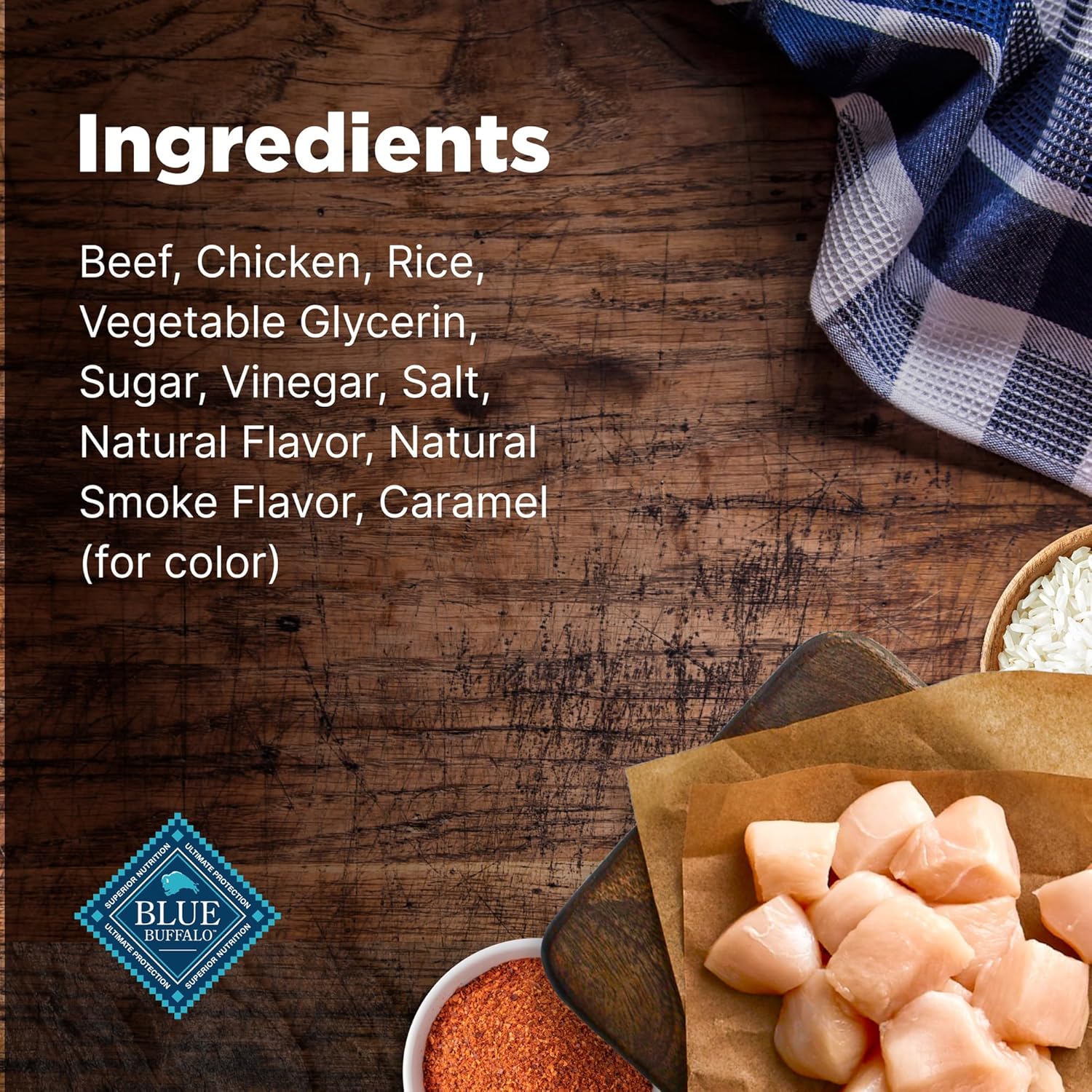 Blue Buffalo Nudges Jerky Cuts Dog Treats, Made in the USA with Natural Ingredients, Steak, 16-oz. Bag : Pet Supplies