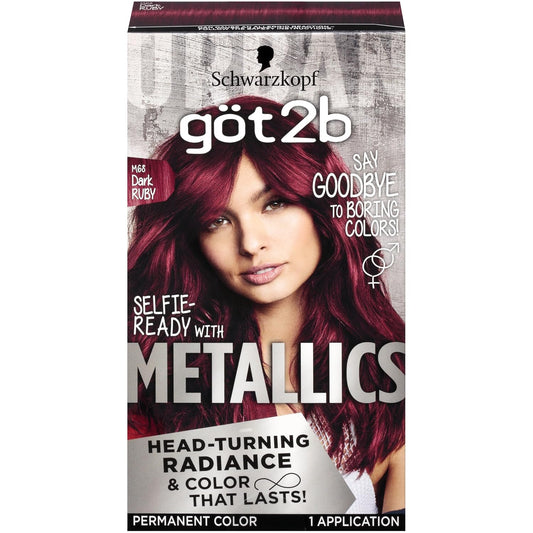 Got2B Metallics, Permanent Hair Color, M87 Pink Passion