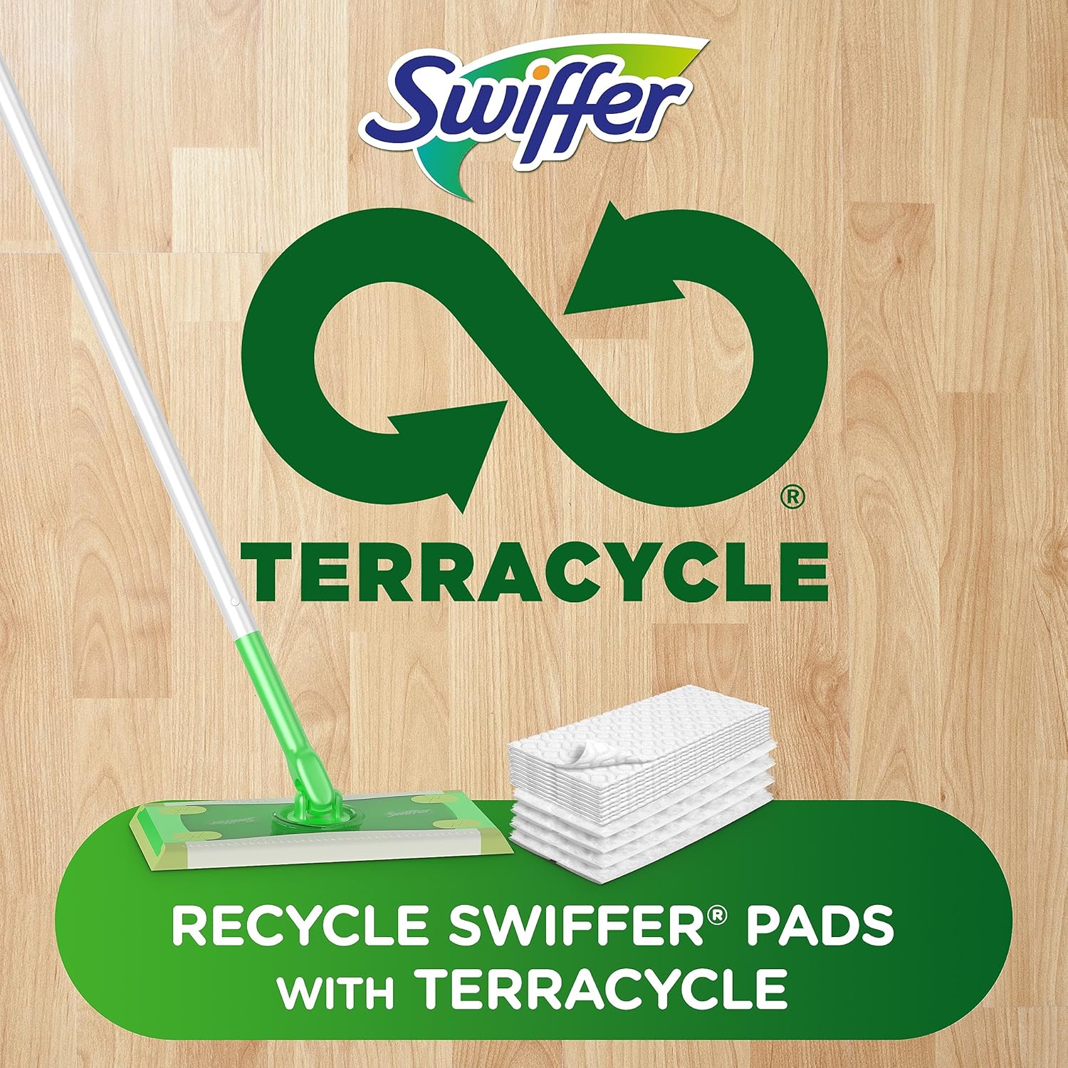 Swiffer Sweeper Pet Heavy Duty Dry Multi-Surface Cloth Refills For Floor Sweeping And Cleaning, Febreze Freshness, 10 Count