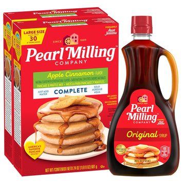 Pearl Milling Company, Apple Cinnamon Syrup & Mix Combo, Packaging May Vary