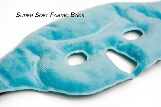 Eye Mask With Gel Beads, Plus Eye Pads, Great For Pain Relief, Reusable Hot And Cold Eye Mask Therapy Compress