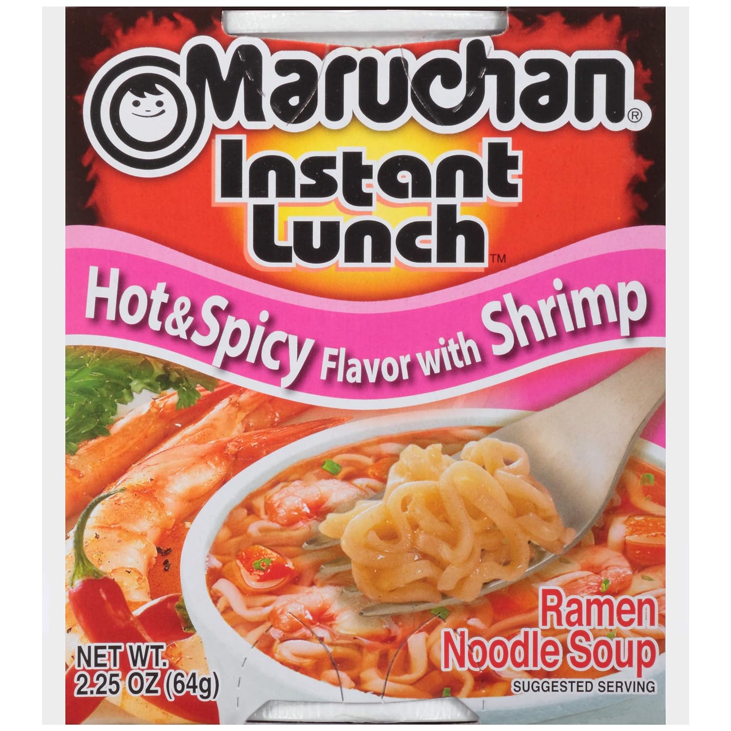 Maruchan Ramen Instant Lunch Variety, 5 Flavors (Pack of 12) with By The Cup Chopsticks : Grocery & Gourmet Food