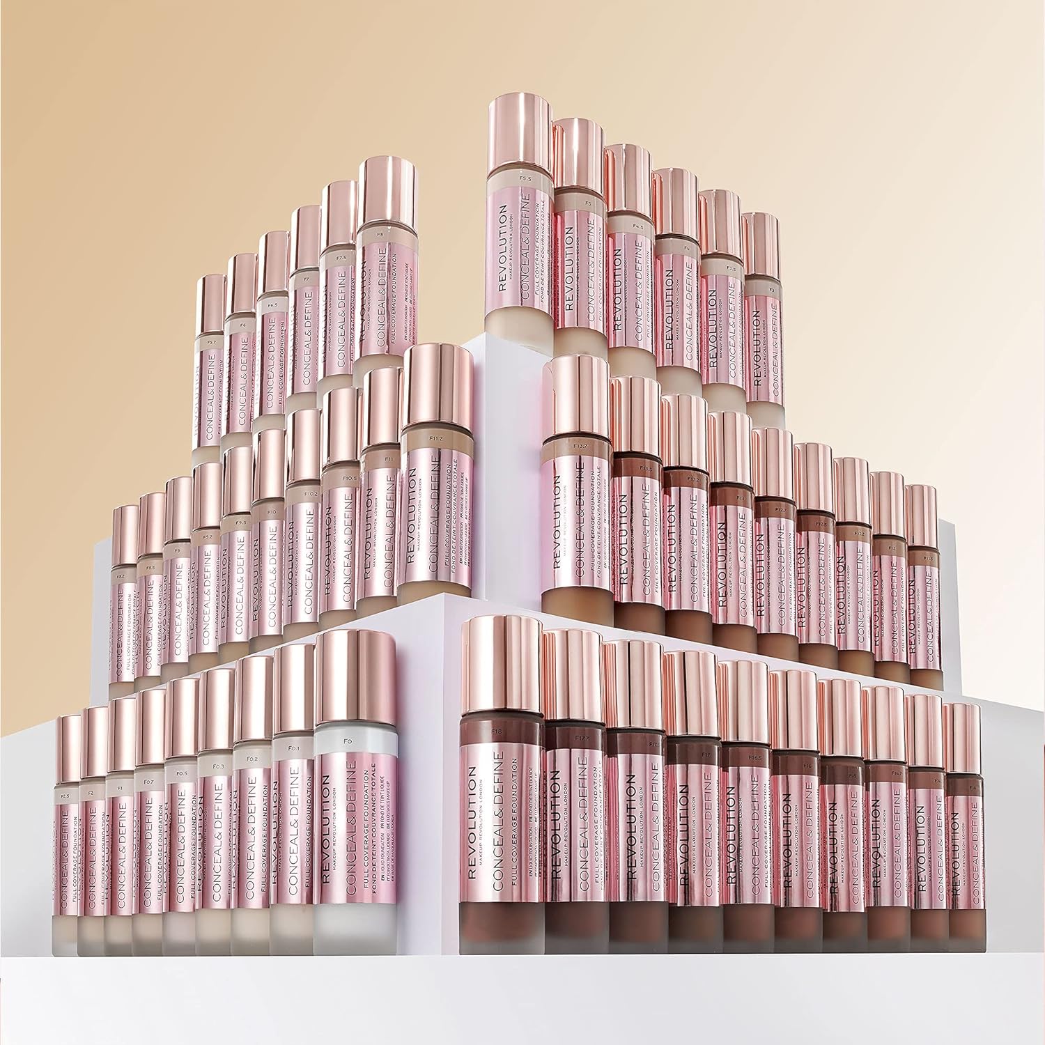 Revolution Conceal & Define Concealer, Lightweight, Long-Lasting, Full Coverage Face Makeup, C6.5, 4g : Amazon.co.uk: Beauty