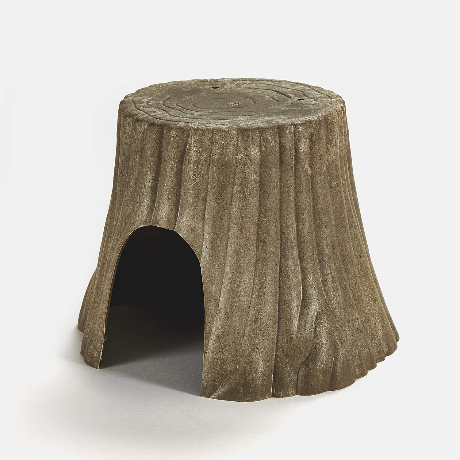 Kaytee Natural Tree Trunk Habitat Hideout for Pet Dwarf Rabbits, Guinea Pigs, Hamsters, and Chinchillas, Large : Pet Habitat Decor : Pet Supplies