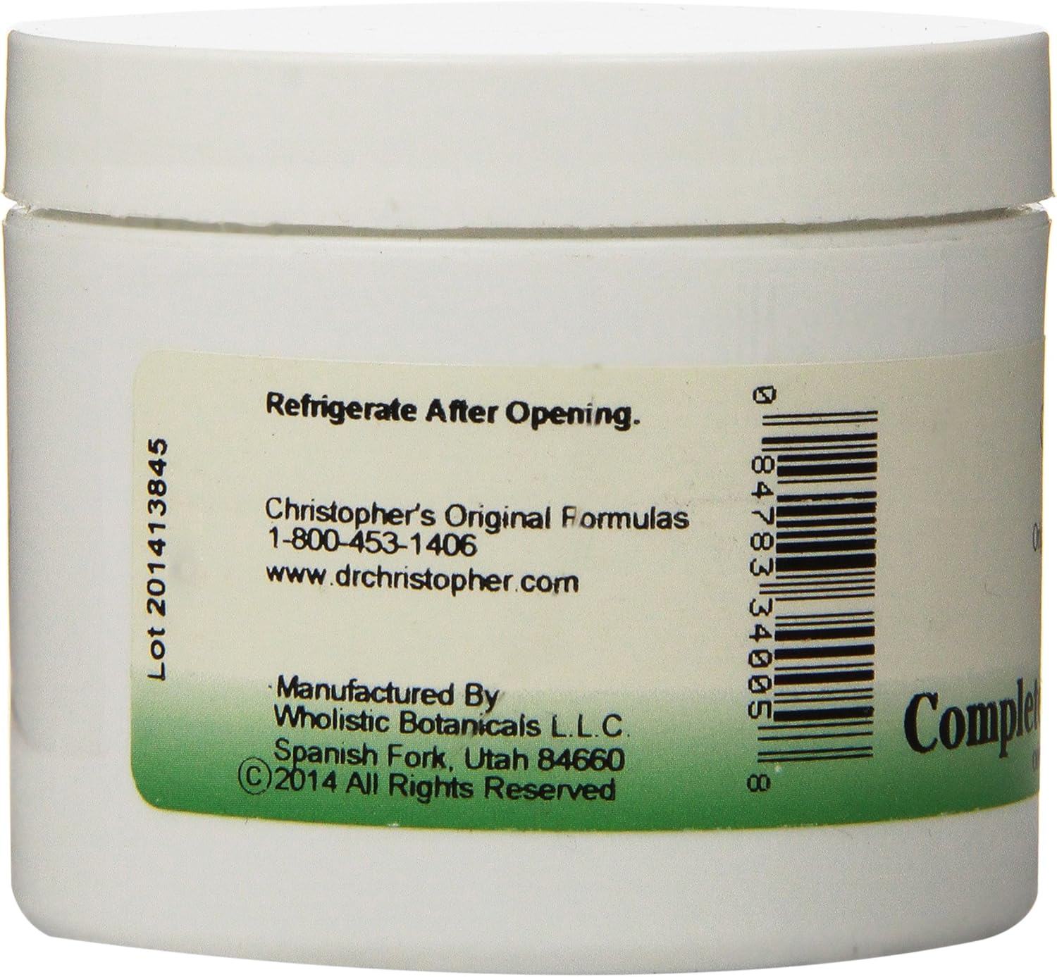 Dr Christopher's Formula Complete Tissue and Bone Ointment, 4 