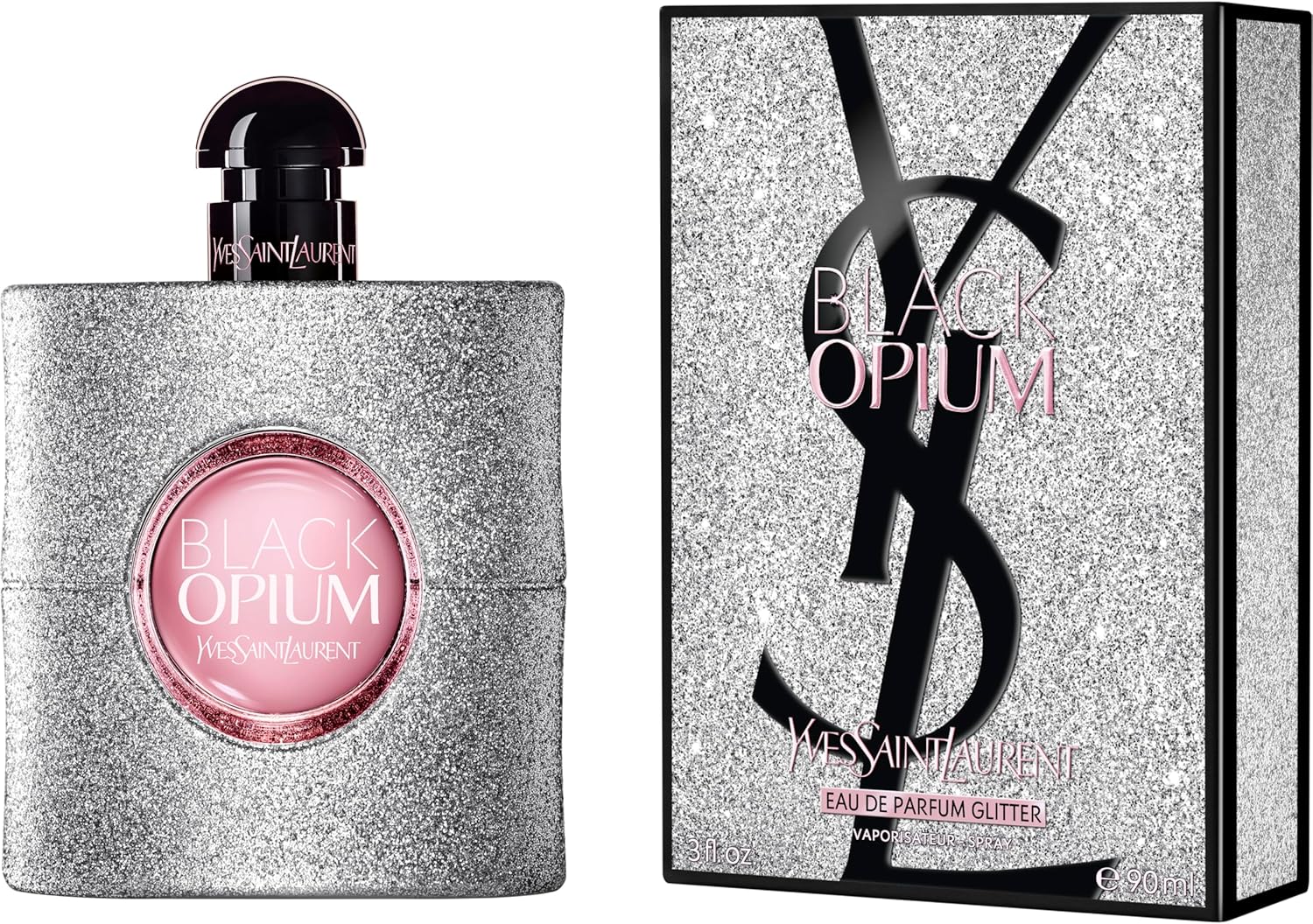 Yves Saint Laurent Black Opium Glitter Eau De Parfum 90Ml