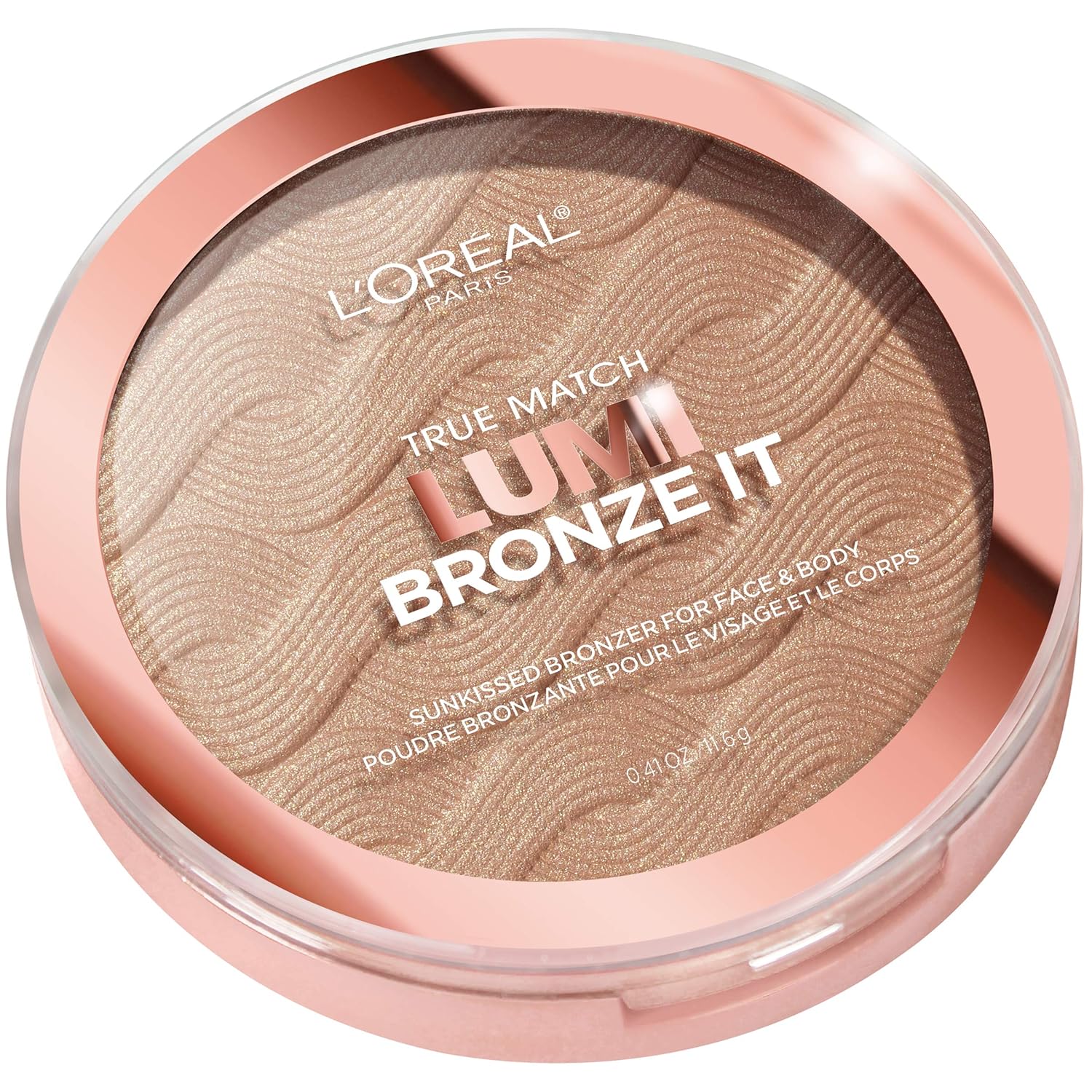 L'Oreal Paris Cosmetics True Match Lumi Bronze It Bronzer For Face And Body, Light, 0.41 Fluid Ounce : Beauty & Personal Care