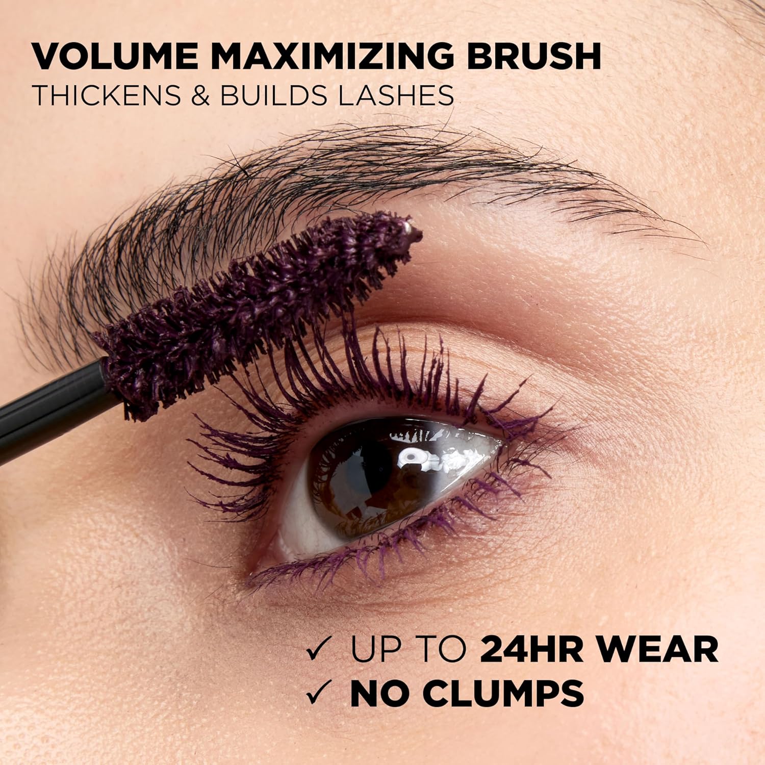 L’Oréal Paris Makeup Voluminous Original Mascara, Deep Violet, 0.27 Fl Oz : Beauty & Personal Care