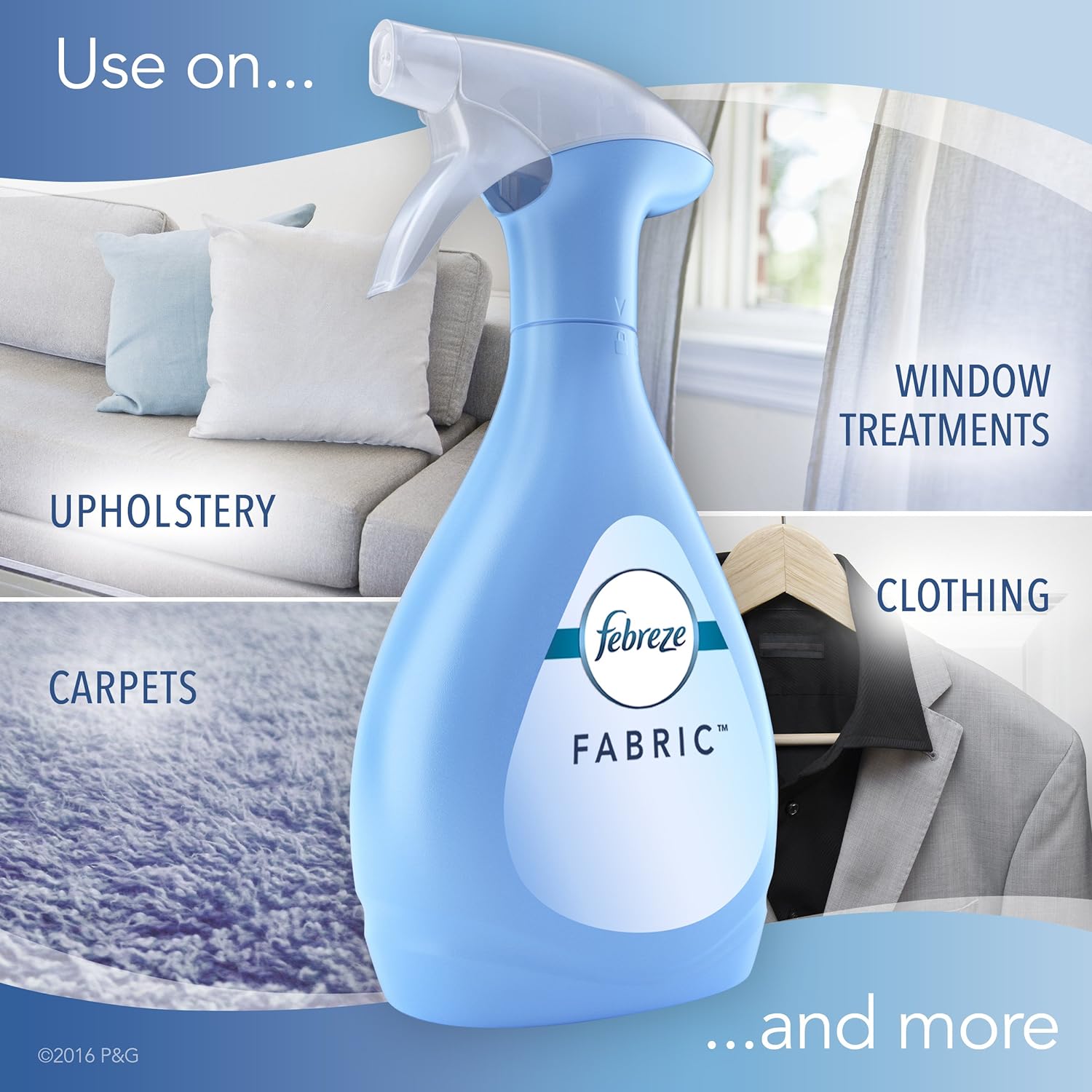 Febreze Fabric Refresher - Pet Odor Eliminator 16.9 Ounce Pack of 3 : Health & Household
