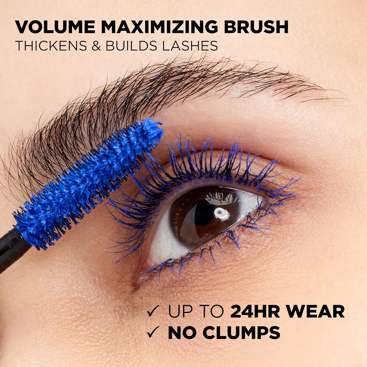 L’Oreal Paris Makeup Voluminous Original Volume Building Mascara, Cobalt Blue, 0.26 fl; oz. : Beauty & Personal Care