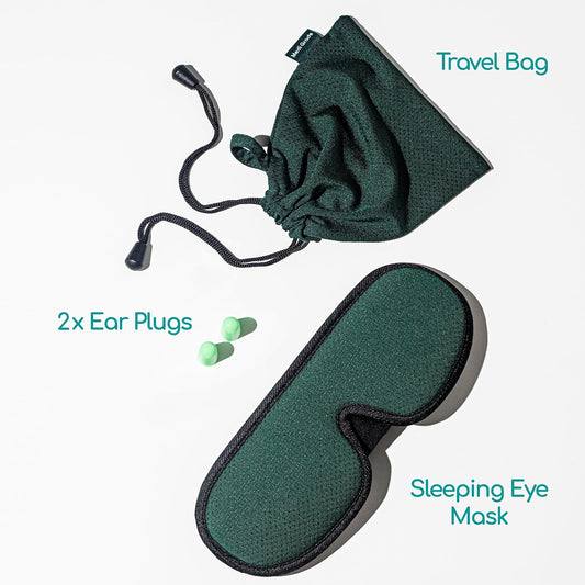 Medi Grade 100% Blackout Eye Mask For Sleeping - Breathable 3D Sleep Mask For Men And Women With Sleep Aid Zero-Eye-Pressure Technology Designed For Eye Masks For Sleeping - Sleeping Mask Bag Included