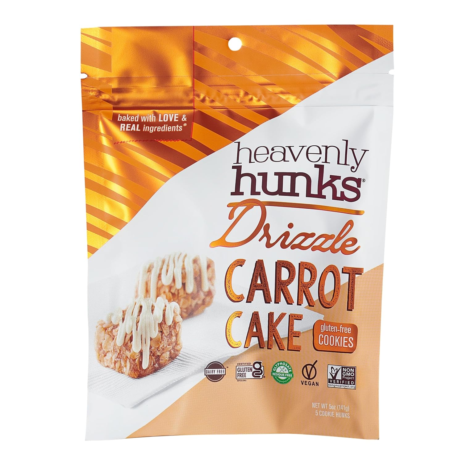 Heavenly Hunks Carrot Cake Drizzle - 5Oz Bag