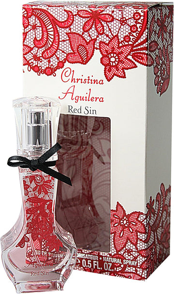 Christina Aguilera Red Sin Eau De Parfum Spray For Women 15 Ml Pack Of 1 X 15 Ml