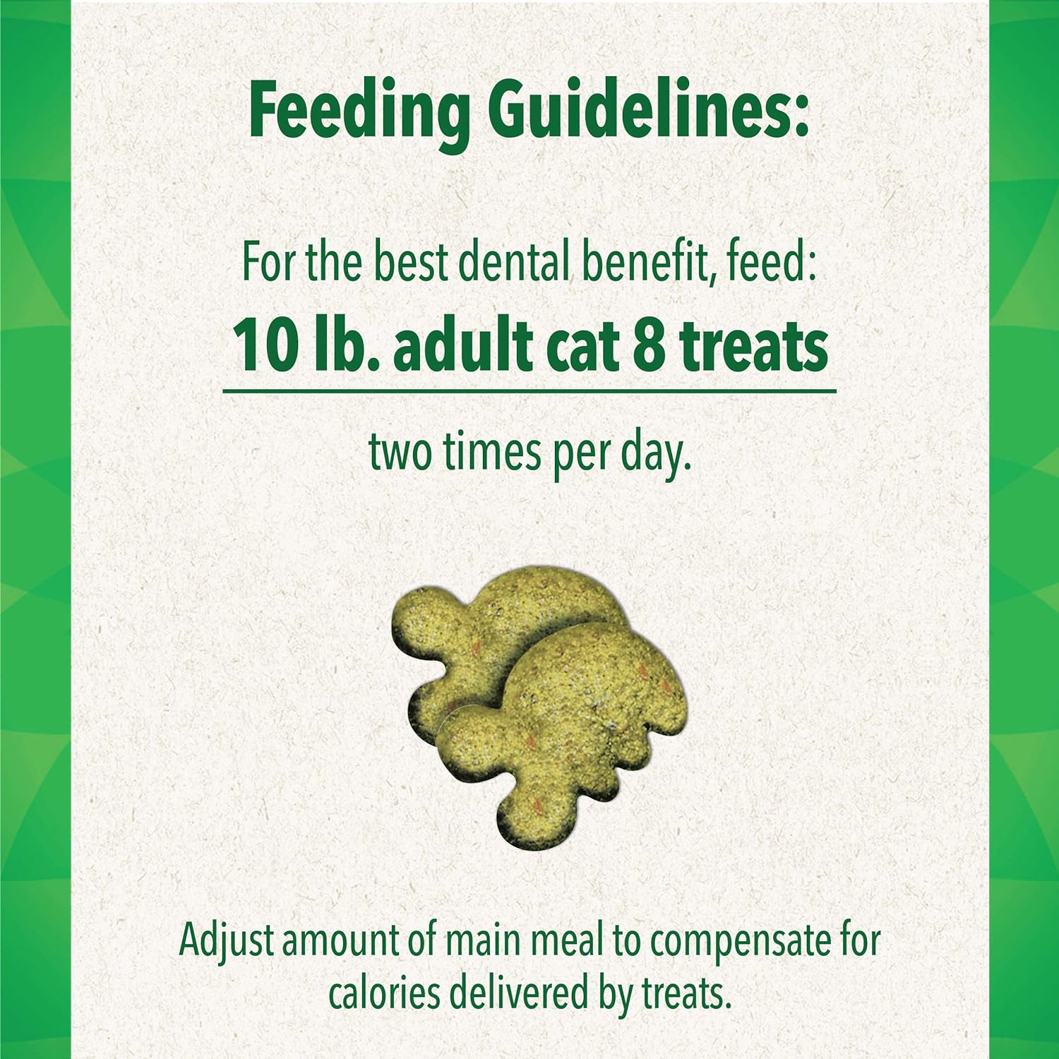 Greenies Feline Adult Natural Dental Care Cat Treats, Oven Roasted Chicken Flavor, 4.6 oz. Pouch : Pet Supplies