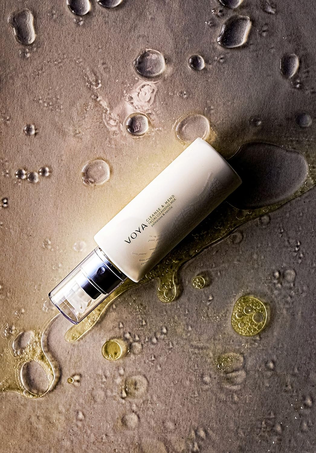 Voya Cleanse & Mend Facial Cleansing Milk, Gentle Makeup Remover With Sunflower Seed Oil And Seaweed Extract : Beauty & Personal Care