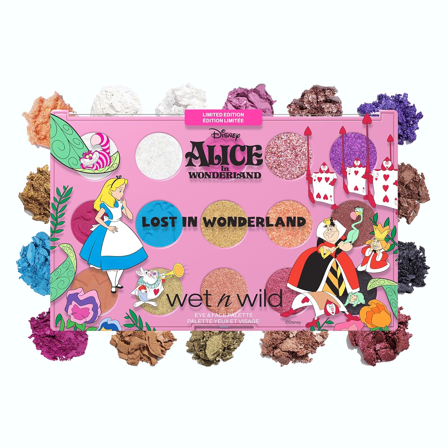 Wet N Wild Lost In Wonderland Eye & Face Palette Alice In Wonderland Collection