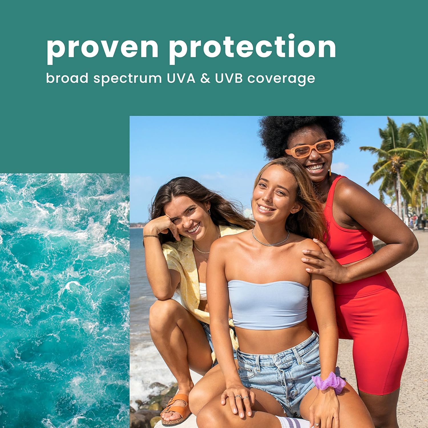 Hawaiian Tropic Skin Defense Sunscreen Lotion SPF 50, 6oz | SPF 50 Sunscreen Lotion with Green Tea Extract, Sunscreen Body Lotion, Oxybenzone Free Sunscreen, 6oz : Beauty & Personal Care