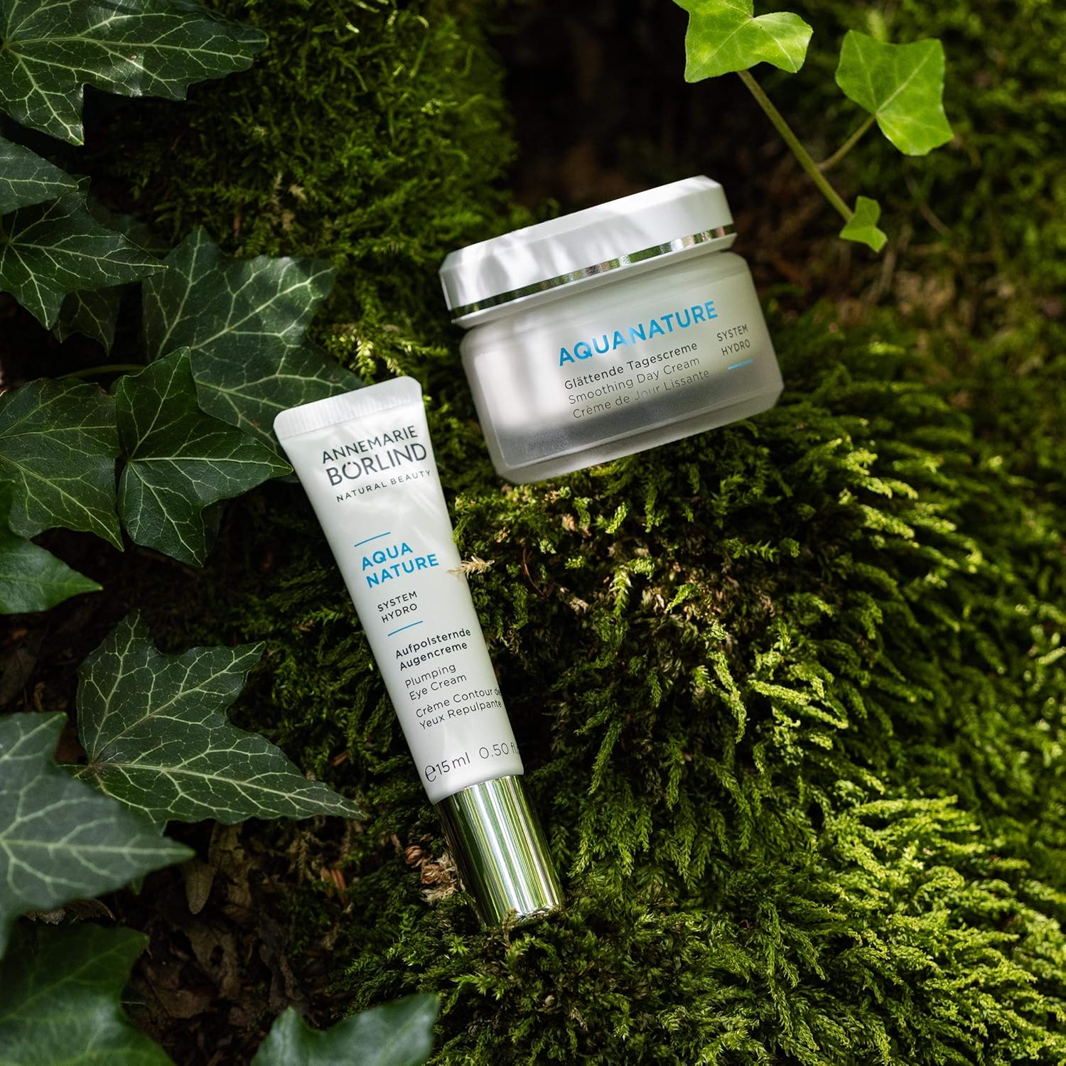 Annemarie Börlind - Aquanature Smoothing Day Cream - Aloe Algae And Hyaluronic Acid Facial Moisturizer - Smooths, Regenerates, Rehydrates - 1.69 Fl Oz : Beauty & Personal Care