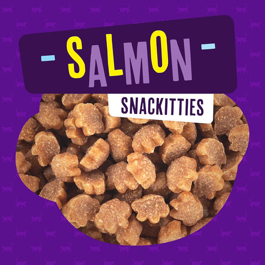 Fromm Purrsnackitty Salmon Flavor Snackitties Treats - Premium Soft & Savory Cat Treats - 3 Oz