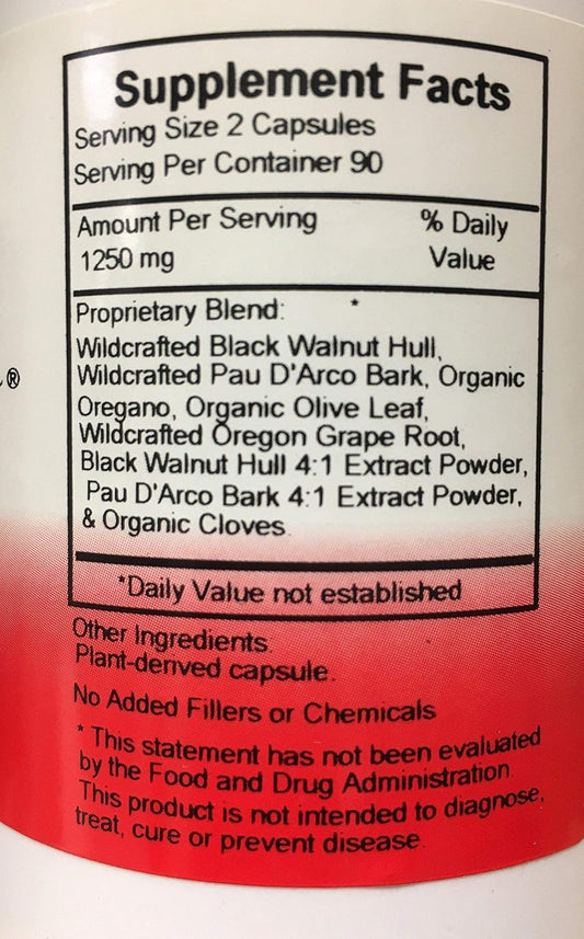 Christopher's Original Formulas Intestinal Sweep -- 625 mg - 180 Vegetarian C