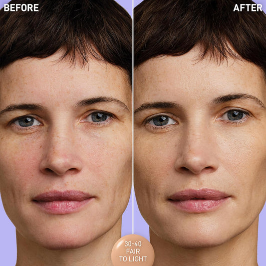 Max Factor Miracle Pure Skin Reset Serum Foundation 90-95 Deep, 2-In-1 Serum Formula, Healthy Looking Skin, Medium Coverage, Satin Matte Finish, 2% Niacinamide, Dermatologically Tested