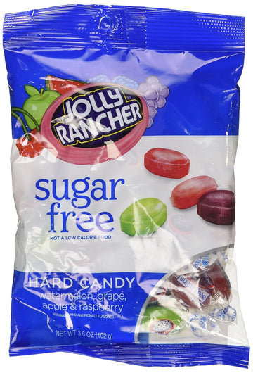 Jolly Rancher Sugar Free Hard Candy, 3.6 Oz Bag (3.6 Oz), Pack Of 3