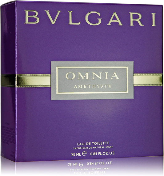 Bvlgari | Omnia Amethyste – Eau De Toilette Vaporisateur Refillable (Satin Pouch) 25 Ml