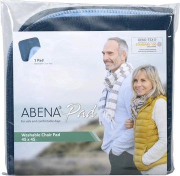 Abena Breathable Washable Incontinence Chair Pad, Soft & Skin-Friendly Washable Chair Pad, Ultra Comfy, Discreet & Secure Chair Protector For Incontinence, Medical Grade - 45x45cm, 600ml Absorbency