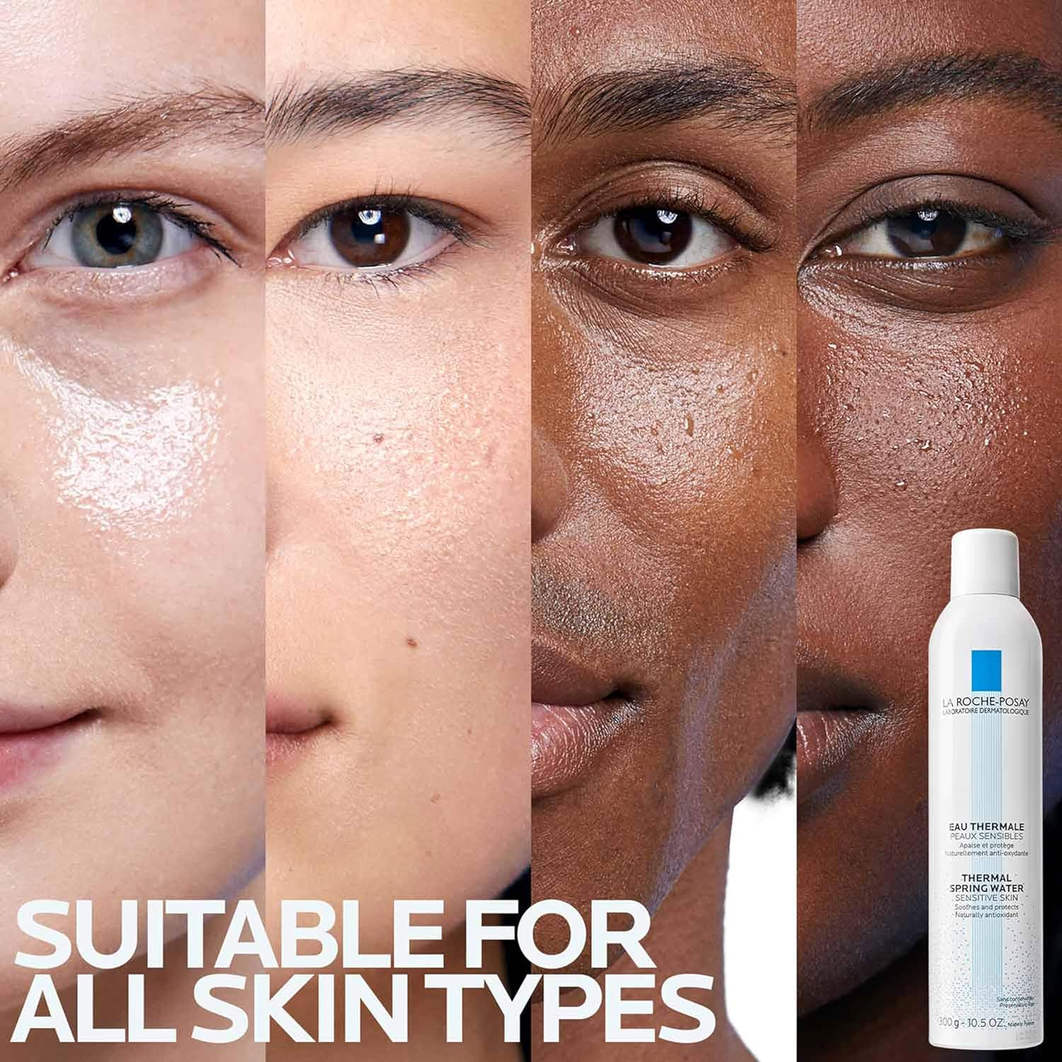 La Roche-Posay Thermal Spring Water, Face Mist Hydrating Spray With Antioxidants To Hydrate And Soothe Skin, Facial Spray, 10.1 Ounce : Beauty & Personal Care