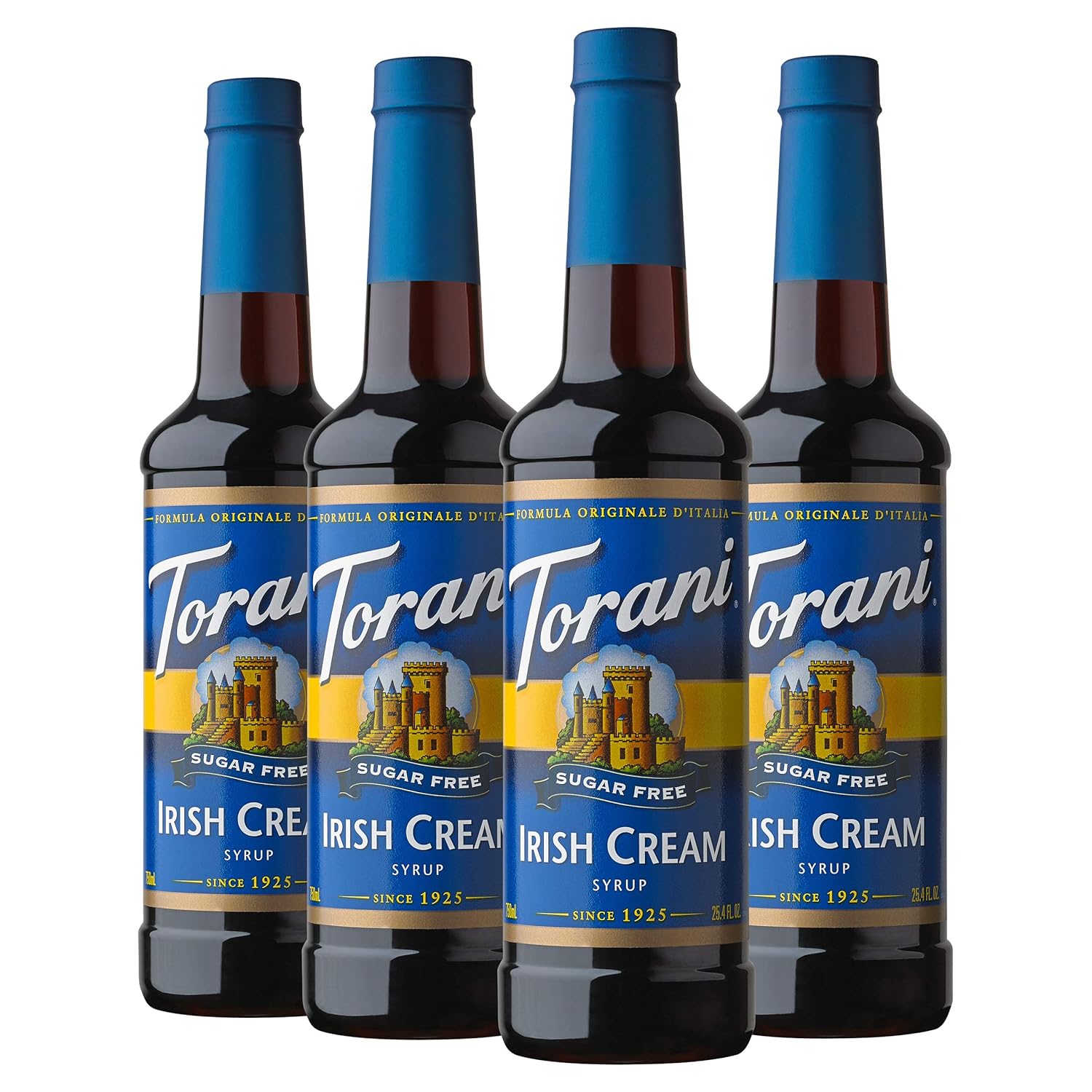 Torani Sugar Free Syrup, Irish Cream, 25.4 Ounces (Pack Of 4)