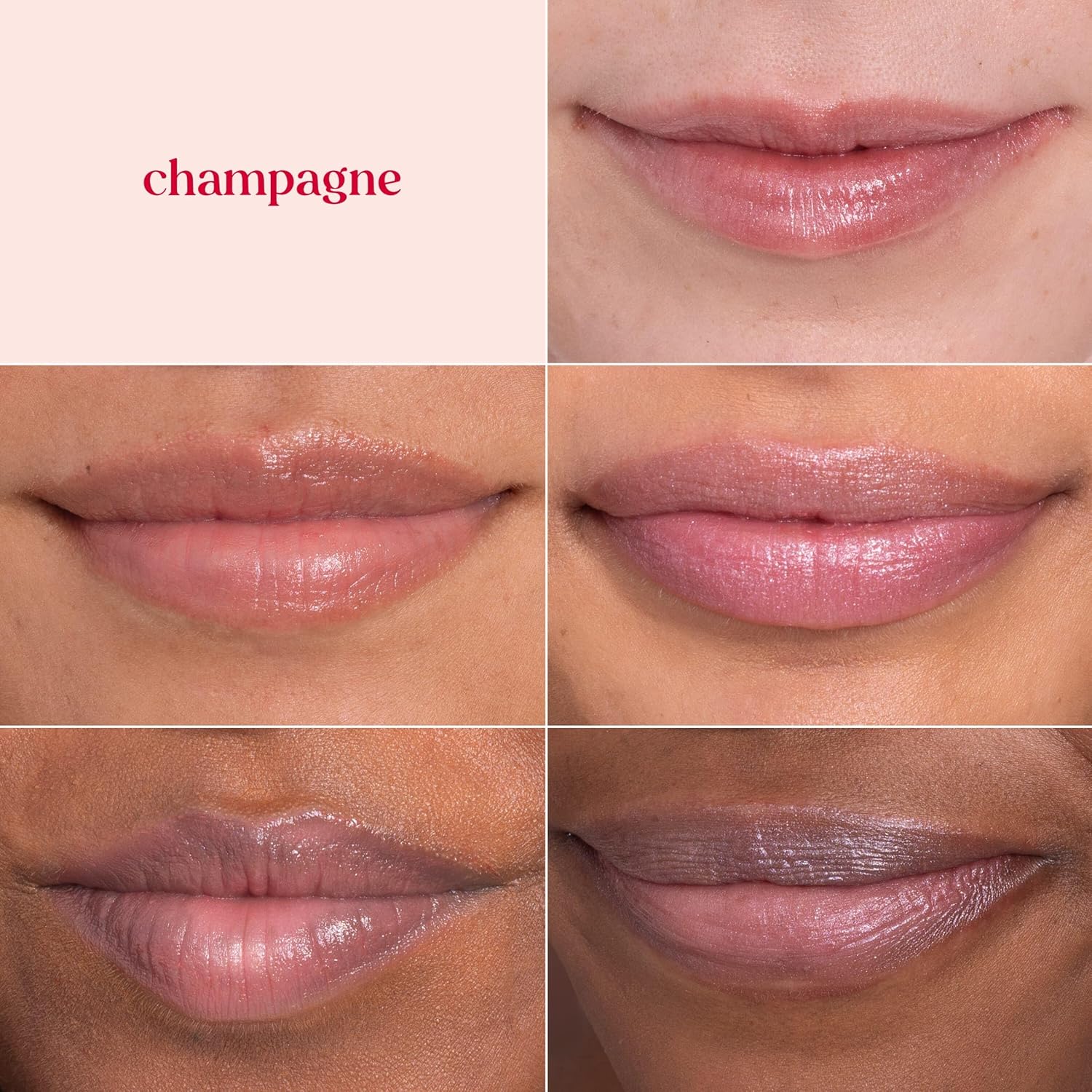 Burt'S Bees Shimmer Lip Tint Set, Tinted Lip Balm Stick, Moisturizing For All Day Hydration With Natural Origin Glowy Pigmented Finish & Buildable Color, Champagne (4-Pack) : Beauty & Personal Care