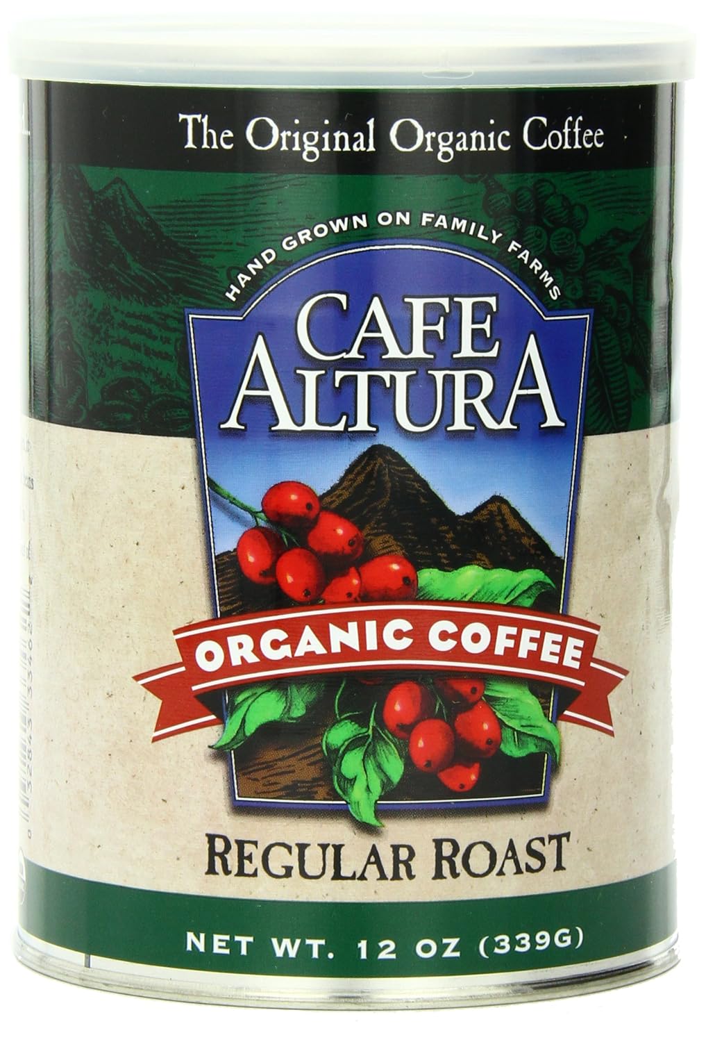 Cafe Altura Organic Coffee, Coffee Roast Ground Organic