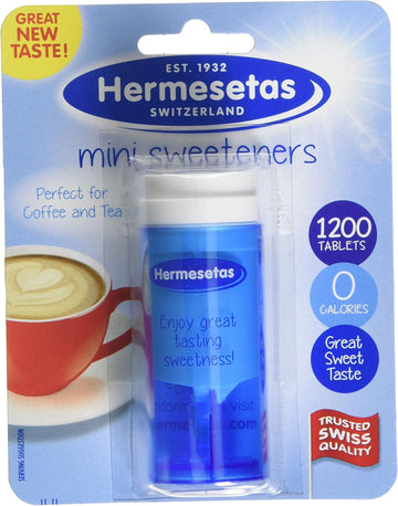 Hermesetas Mini Sweeteners 1200 X 6 Packs